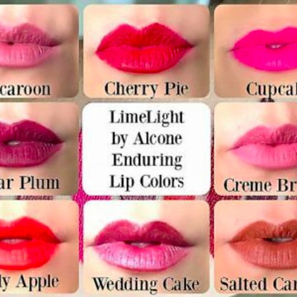 LimeLight by Alcone | Liquid to Matte Enduring Lip Gloss - Cherry Pie Shade NEW - Picture 4 of 4